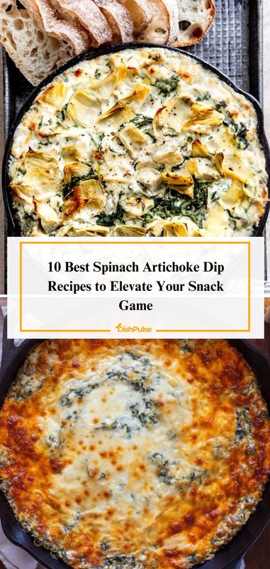 Elevate your snack game with the 10 Best Spinach Artichoke Dip Recipes! 🌱🧀 


#SpinachArtichokeDip #AppetizerIdeas #SnackTime #DipLovers #DishPulse 𝗟𝗼𝘃𝗲 𝗶𝘁? 𝗗𝗼𝘂𝗯�𝗹𝗲 𝘁𝗮𝗽! Spinach Art Artichoke Dip Recipes, Best Hot Spinach Artichoke Dip, Spinach Artichoke Dip With Cream Cheese, Leftover Spinach Dip Recipes, Olive Garden Spinach Artichoke Dip, Fresh Spinach Artichoke Dip, Spicy Spinach Artichoke Dip, Best Spinach And Artichoke Dip, Artichoke Spinach Dip Recipe