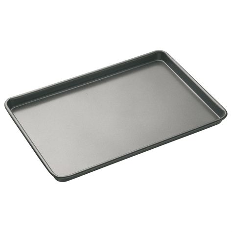 Master Class Non-Stick Large Baking Tray, 39 x 27 cm (15.5" x 10.5") Cupcake Tray, Fairy Cakes, Yorkshire Pudding, Swiss Roll, Baking Tray, Cooking Set, Bakeware Set, Roasting Pan, Quick Cleaning