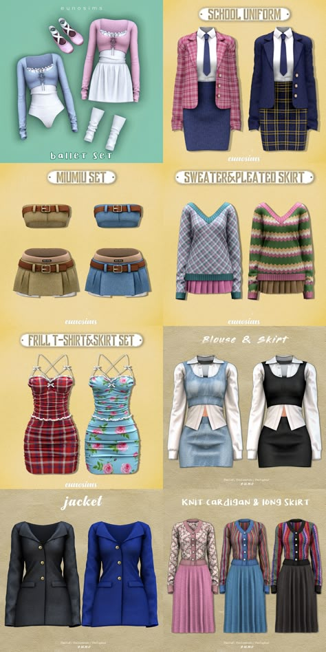 early access cc List | Patreon Euno Sims, Posh Clothing, Sims 4 Cheats, Sims 4 Cc Kids Clothing, Ts4 Mods, Sims 4 Anime, Sims 4 Cas Mods, Nerdy Outfits, Sims 4 Mods Cc