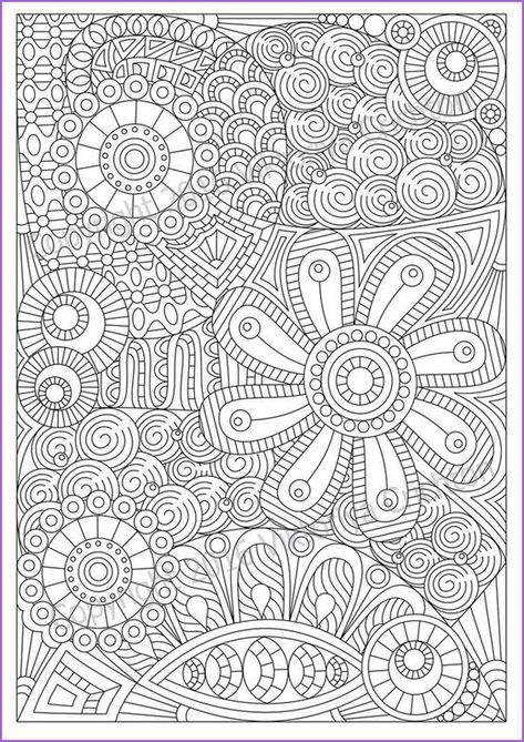 Unique 

This calming and intricate design is perfect for adults who love to color. It's printed on high-quality paper and is ready to be colored in. Relax and de-stress with this beautiful coloring… #Zentangle_Pattern #Abstract_Coloring_Pages #Pattern_Printable #Pattern_Coloring_Pages Therapy Pictures, Mandala Colouring, Free Coloring Pages For Kids, Zentangle Pattern, Abstract Coloring Pages, Pattern Printable, Pattern Coloring Pages, Mandala Coloring Books, Colouring Printables