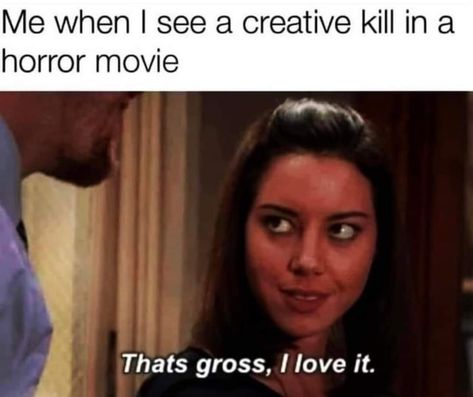 Horror Movie Quotes, Horror Quotes, Horror Movies Funny, Scary Funny, Funny Horror, Horror Lovers, Movie Memes, Dark Memes, Horror Stories