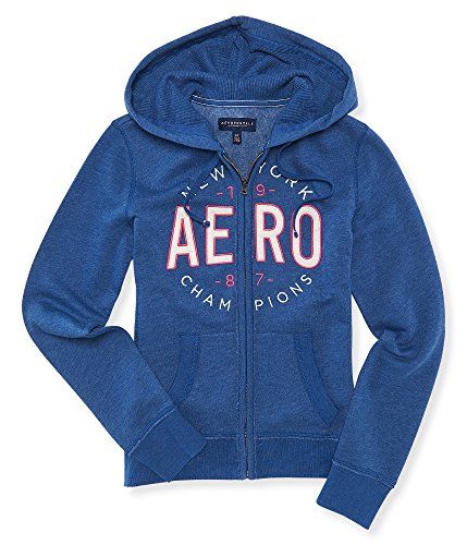 Aeropostale Womens Full Zip Hoodie New York Medium Blue -- Visit the image link more details. (This is an affiliate link) #fashionhoodiesandsweatshirts Aeropostale Hoodies, Estilo Swag, Aeropostale Sweater, Sweatshirt Women, Champion Hoodie, Sweatshirts Online, Ladies Of London, Women Hoodies Sweatshirts, Crop Sweatshirt