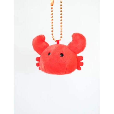 Crab Keychain Plush - keychains Felt Crab, Santa Ideas, Keychain Plush, Plush Keychain, I Cool, All That Glitters, Itty Bitty, Cute Pins, Pattern Free