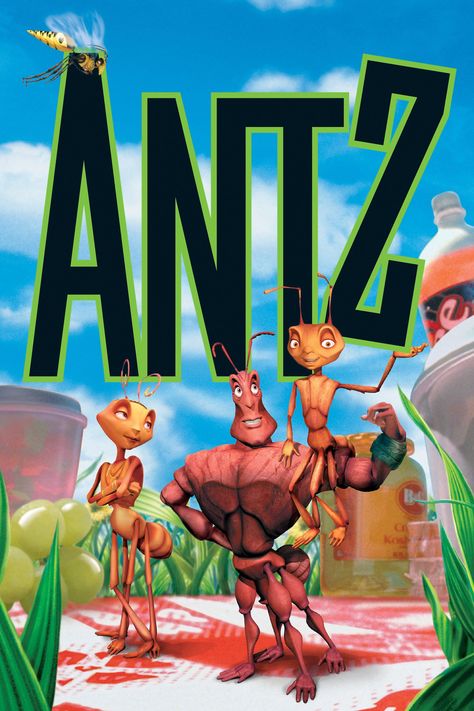 Dream Works Animation Antz Movie, Netflix Movies To Watch, Dreamworks Movies, Film Anime, Childhood Movies, Funny Cartoon Gifs, A Soldier, Dreamworks Animation, Entertainment Video