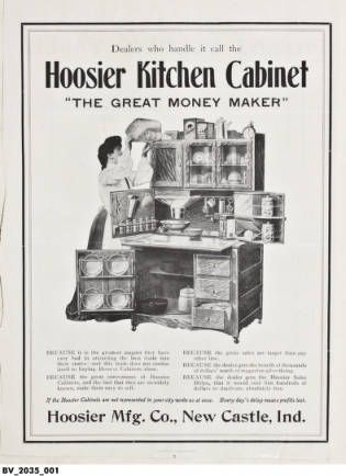 Hoosier Kitchen Cabinets: The Great Money Maker Sears House Plans, Antique Hoosier Cabinet, Hoosier Cabinets, Hoosier Cabinet, Craftsman Kitchen, Pantry Cupboard, Flea Market Flip, Cabinet Remodel, Multipurpose Furniture