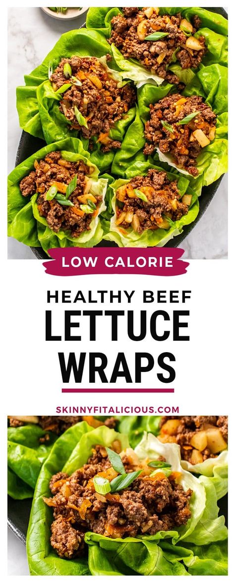 Lettuce Wraps Healthy Easy, Lettuce Wraps Pf Changs Recipe, Ground Beef Lettuce Wraps, Low Carb Lettuce Wraps, Pf Changs Lettuce Wraps, Easy Lettuce Wraps, Lettuce Wraps Healthy, Steak And Broccoli, Beef Wraps