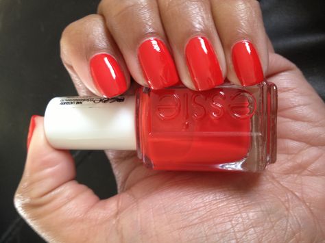 Spring nails! Essie Geranium Essie Geranium, Nails Essie, Essie Nail, Geraniums, Essie, Spring Nails, Nail Polish, Nails