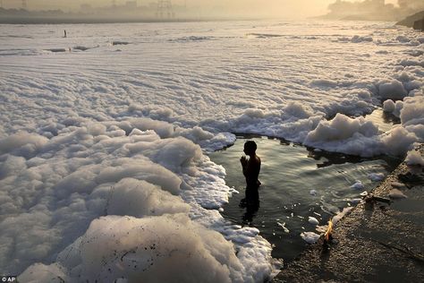 Yamuna River, Pray For Paris, Earth Mother, New Moon Rituals, Bhakti Yoga, Pictures Of The Week, Weird Pictures, Wild Nature, Manish