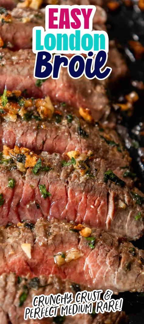 The Best Easy London Broil Recipe - Sweet CS Designs. What To Make With London Broil, London Broil Recipes Grilled, Grilled London Broil Recipes, London Broil Recipes Oven Easy, London Broil Recipes Oven, Smoked London Broil, Best London Broil Recipe, Sous Vide London Broil, London Broil Oven