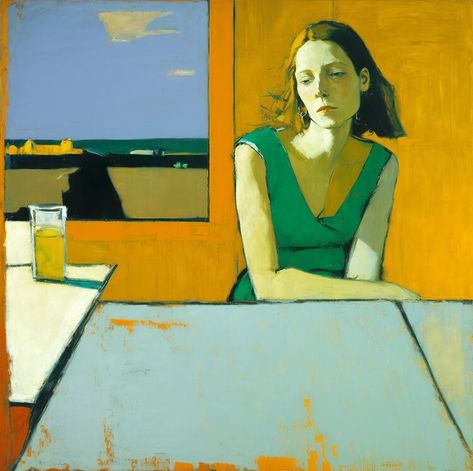 Home / X Richard Diebenkorn Paintings, Diebenkorn Paintings, Richard Diebenkorn, Painting Inspo, Dive In, The Good, Abstract Painting, Composition, Paintings