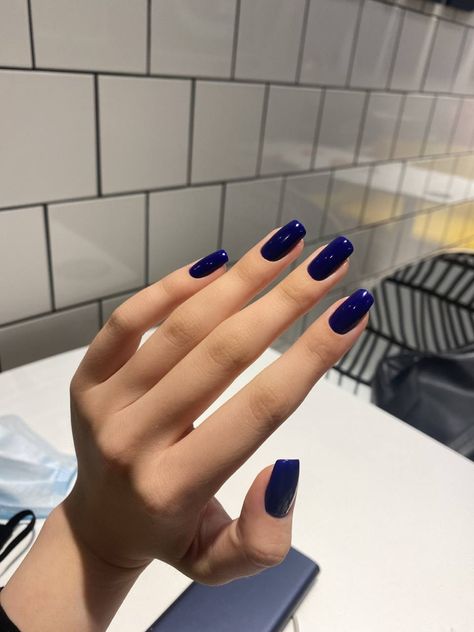 Electric Blue Nail Art, Blue Electric Nails, Electric Blue Nails Design, Blue Nails Aesthetic, Electric Blue Nails, Attractive Nails, Nail 2023, Art Designs Ideas, Blue Nail Art