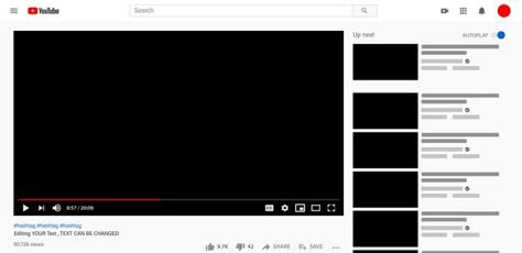 Fake Youtube Video Template, Youtube Layout Template, Old Youtube Layout, Windows Media Player Template, Youtube Home Page, Youtube Overlay Template, Youtube Template Edit, Youtube Illustration, Youtube Layout