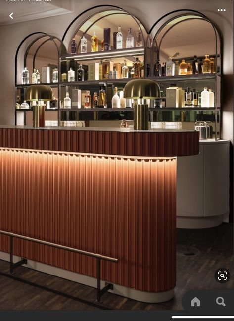 Bar Inspiration Design, Night Bar Interior Design, Drink Bar Design, Bar Interior Design Modern, Modern Bar Interior, Contemporary Bar Design, Bar Counter Design Home, Luxury Bar Design, Modern Bar Design