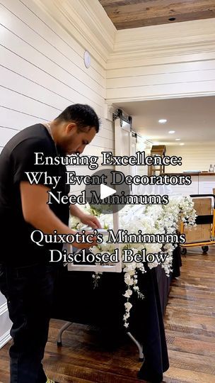 3.2K views · 354 reactions | Why Event Decorators Have Minimums?

- Travel Distance: Taking on jobs with significant travel distances can be time-consuming and costly, especially if it requires overnight stays or long commutes.
 
-Time Investment: Decorating an event location requires substantial time and effort, from planning and preparation to execution and cleanup. Setting minimums ensures that the time invested is worthwhile for the decorator.

- Productivity and Profitability: Each event requires resources, including labor, transportation, and materials. By setting minimums, decorators can ensure that each event is productive and profitable for the company.

- Staff Compensation: Properly compensating staff for their time and expertise is essential. Minimums help cover the costs of pa Planning Ideas, Gender Reveal, Event Planning, How To Plan, Canning, Travel