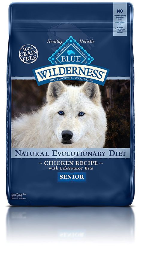 Blue Buffalo Wilderness High Protein Dry Senior Dog Food *** Awesome dog product. Click the image : Dog food types Senior Dog Food, Chicken Recipes Dry, High Protein Dog Food, Best Dry Dog Food, Senior Dog Food Recipes, Chicken For Dogs, Canned Dog Food, Natural Dog Food, Blue Buffalo