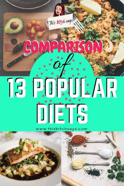 A comparison of 13 popular diets - Atkins, Keto, Paleo, Whole30, Mediterranean, South Beach, Nordic, Vegan, Vegetarian, Raw Food, DASH, WW, Fast 5:2. Which popular diet is right for you? Food Recipes For Dinner Healthy, Healthy Foods Recipes, Healthy Crockpot Meals, Healthy Easy Meals, Easy Meals Healthy, Healthy Food Recipes Easy, Healthy Tasty Recipes, Food Ideas Healthy, Ideas Healthy Food