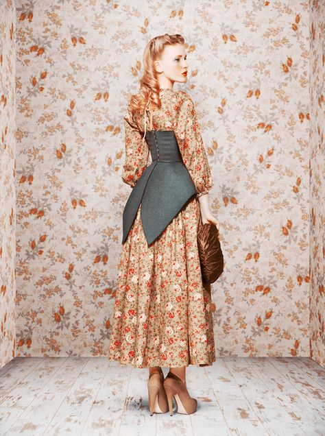 ULYANA SERGEENKO F/W 2011-2012 Lookbook on Behance Russian Inspiration, Ulyana Sergeenko, Mode Inspiration, Historical Fashion, A Dress, Batik, High Fashion, Fashion Photography, Shabby Chic