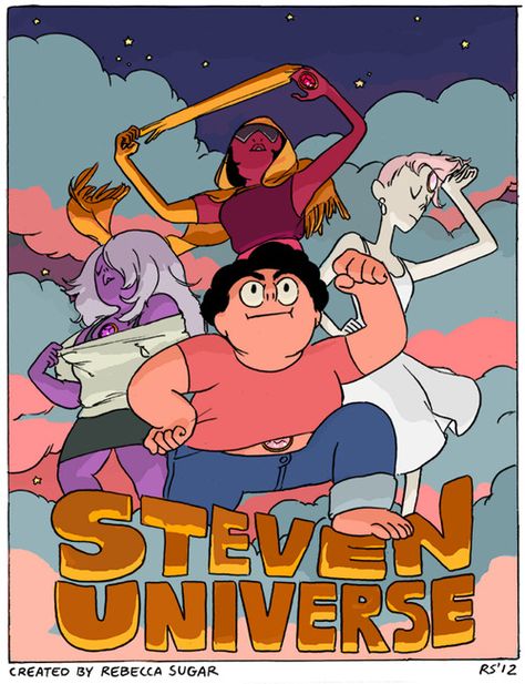 The Steven Universe pilot is online! Here is a very old promo poster I did before the pilot was even complete! I can not believe how much the show has grown and changed since this pilot; the show will look amazing, the people I am working with are amazing, wait up for the series you guys its gonna be something else!!! Steven Universe Pilot, Steven Universe Poster, Rebecca Sugar, Pilots Art, Promo Poster, Pilot Episode, The Pilot, Steven Universe Fanart, Universe Art