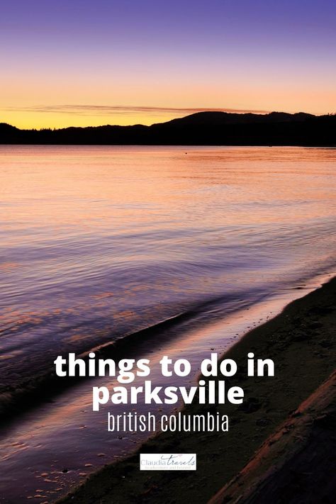 Parksville Bc Things To Do, Parksville Bc, Ocean Kayaking, British Columbia Travel, Building Sand, Sand Castles, Travel Canada, Best Family Vacations, Caving