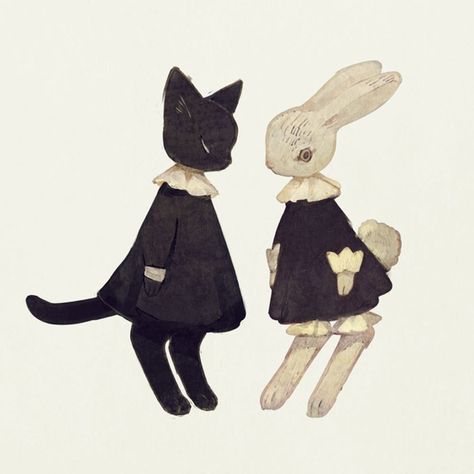 Arte Inspo, 영감을 주는 캐릭터, Creepy Cute, Art And Illustration, Pretty Art, Cat Art, Aesthetic Art, Art Sketches, Cartoon Art