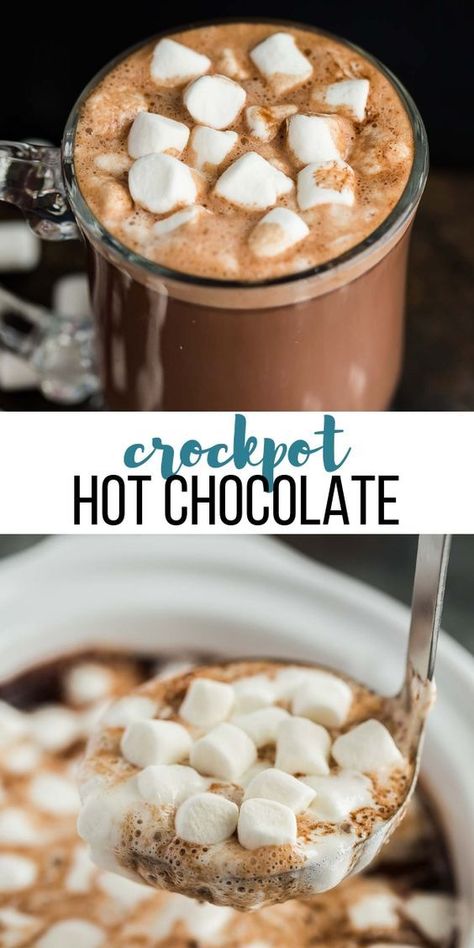 Crockpot Hot Chocolate Non Dairy, The Best Crockpot Hot Chocolate, Vegan Crock Pot Hot Chocolate, Crockpot Hot Chocolate Dairy Free, Hot Chocolate In A Crockpot Recipe, Croc Pot Hot Cocoa, Slow Cooker Hot Cocoa Recipe, Vegan Hot Chocolate Crockpot, Hot Cocoa Recipe Crock Pot Easy