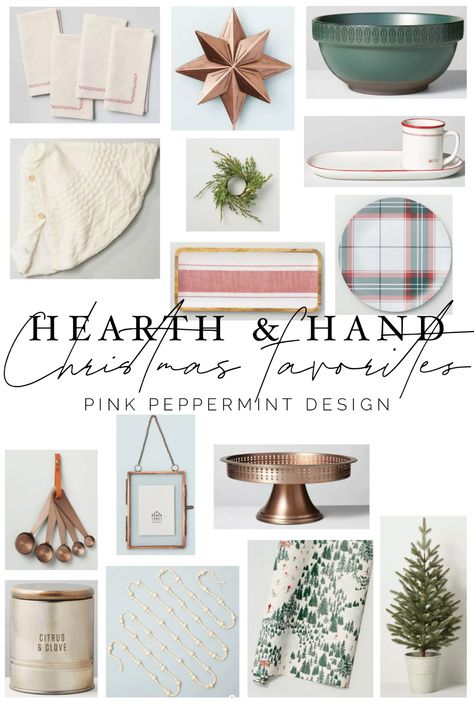 Cutest Christmas Decor from Hearth & Hand with Magnolia - Pink Peppermint Design Hearth And Hand With Magnolia Christmas, Hearth And Hand Christmas, Magnolia Christmas Decor, Magnolia Christmas, Hearth And Hand With Magnolia, Christmas Palette, Pink Peppermint, Today's The Day, Nostalgic Pictures