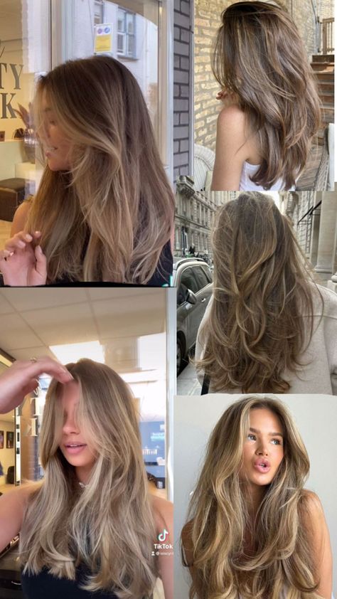 Light Honey Brown Hair, Honey Caramel Highlights, Summer Blonde Balayage, Light Brown Hair Colors, Highlights Blond, Light Honey Brown, Hair Color With Highlights, Brown Hair Styles, Color With Highlights