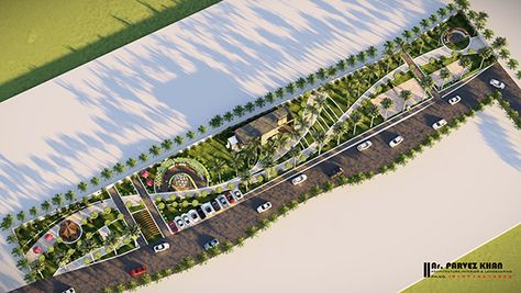 Linear Park Design, Landscape Design Architecture, Modern Bungalow Exterior, Mall Facade, Landscape Architecture Plan, Abuja Nigeria, Petrol Pump, Linear Park, Urban Landscape Design