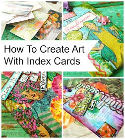 House Revivals: Creating an Art Index Card A Day! Fairy Tail Magic, Card Art Ideas, Index Card Art, Index Card A Day, Magic Ideas, Watercolor Art Journal, Art Trading Cards, Index Card, Vintage Interior Design