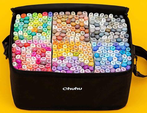 ✅ Copic VS. Ohuhu: ¿Cuál es la marca ganadora? 🔥 Swatch Template, Paper Lanterns Diy, Stationery Obsession, Ohuhu Markers, Cute Stationary School Supplies, A4 Paper Size, Copic Sketch Markers, Coloring Supplies, Marker Set