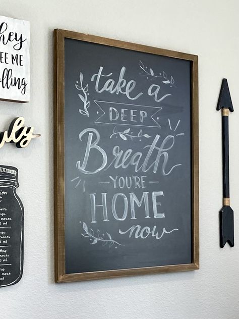 Chalkboard Quotes Home, Chalkboard Sayings For Home, Home Chalkboard Art, Chalkboard Art Kitchen, Chalk Quotes, Chalkboard Wall Kitchen, Chalk Designs, Chalkboard Art Diy, Chalkboard Art Quotes