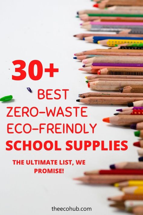 Zero Waste School, Eco Friendly School Supplies, Sustainable Schools, Eco Freindly, Sustainable Backpack, Childhood Art, Eco Friendly Kids, Eco Life, Kids Art Supplies