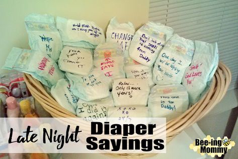 Late night diaper saying ideas and directions, great baby shower activity Baby Shower Party Favors Boy, Beer Can Cakes, Baby Items List, Pooh Baby Shower Ideas, Shower Funny, Baby Pink Clothes, Funny Party Games, Cake In A Can, Baby Shower Duck