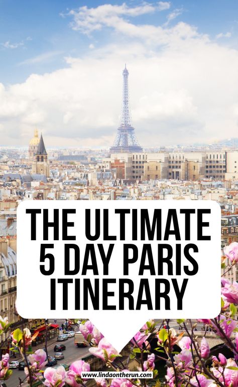 Paris Itinerary 4 Days, 5 Days In Paris, 4 Days In Paris, One Day In Paris, Sainte Chapelle Paris, Eiffel Tower In Paris, France Itinerary, Tower In Paris, Plan Paris