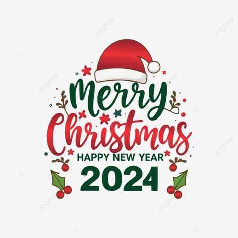 Christmas Wallpaper Ipad, Christmas Calligraphy, Happy Xmas, Merry Christmas Happy New Year, Christmas Happy New Year, Happy New Year 2024, Merry Happy, Married Christmas, Happy New Year Png