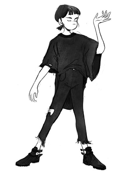 I felt very grunge in my outfit yesterday.... my dads oversized Gazman shirt is now mine! #outfitsideas #outfitoftheday #illustration… Oversized Shirt Drawing, Zao Dao, Chara Design, Shirt Drawing, Color Crush, My Outfit, Illustration Character Design, Color Theory, Oversized Shirt