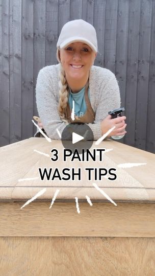 155K views · 1.9K reactions | 📌 Remember to save this post so you can come back to it  later📌 

⬇️ Here’s why you should use all 3 of these tips when paint washing your furniture for a winning finish 🥇 ⬇️ 

1️⃣ Make sure your wood 🪵 is stripped back to bare wood and beautifully smooth ♥️ before applying any paint wash ✅ 

After removing all of the old varnish or stain, smooth off with a high grit sandpaper 120/240 grit or ultra fine sanding fleece. This will help for a more smoother to touch finish 🫳

These steps can make such a big difference on the over all finish ⬆️🙌🙌

2️⃣ paint wash in sections

Paint on the paint wash ( 70% water 💦 30% paint 🎨 ) and wipe straight back off . By working in sections this will help to stop it drying out before wiping it off so you can see the woo Stain Over Paint, Paint Wash, Painting Old Furniture, Painting Wooden Furniture, Painted Bedroom Furniture, Transforming Furniture, Furniture Painting Techniques, Furniture Update, Wood Shop Projects