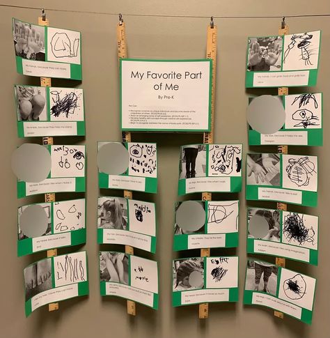 For three years, I have asked my Pre-K students, “What is your favorite part of you?” Here’s what they said. | by Amanda Catherine | Medium Who We Are Pyp Activities Preschool, Me And My Family Eyfs, Eyfs Marvellous Me, Reggio Inspired Projects, Pre K Provocations, Reggio Welcome Board, This Is Me Craft Preschool, Reggio All About Me, All About Me Classroom Display