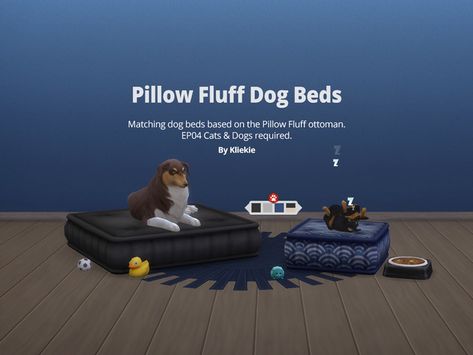 Matching pet beds based on the Pillow Fluff ottoman from city living (Not required). 4 swatches.  Found in TSR Category 'Sims 4 Pets' Sims 4 Cc Dog Furniture, Sims 4 Mm Pet Cc, Sims 4 Cc Cats And Dogs Mod, Sims 4 Cc Cats And Dogs Patreon, Sims 4 Cc Maxis Match Cats And Dogs, Sims 4 Cc Cats And Dogs Furniture, Sims 4 Cc Maxis Match Pets, Dog Bed Sims 4 Cc, Sims4 Cats And Dogs Cc