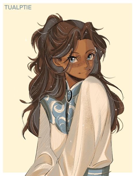 Avatar Katara, Avatar Legends, Head Tilt, Cup Head, Water Tribe, Anime Cupples, The Last Avatar, Long Hair Video, Girl With Brown Hair