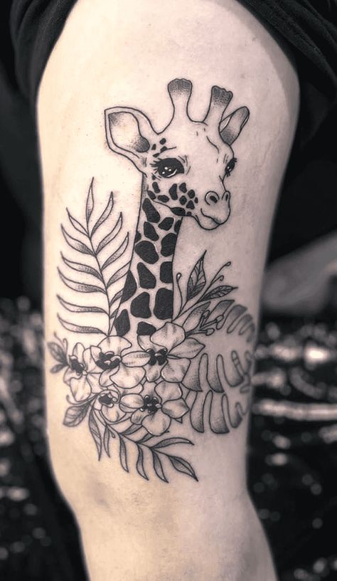 Cartoon Giraffe Tattoo, Giraffe Tattoo Design, Giraffe Tattoo Ideas, Giraffe Tattoo, Cartoon Giraffe, Tattoo Design Ideas, Tattoo On, Tattoo Design, Tattoo Ideas