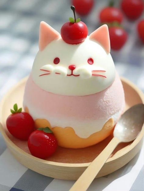 Kue Macaroon, 귀여운 음식 그림, Kawaii Dessert, Kawaii Cooking, Cute Baking, Tanah Liat, Cute Food Art, Think Food, Kawaii Food