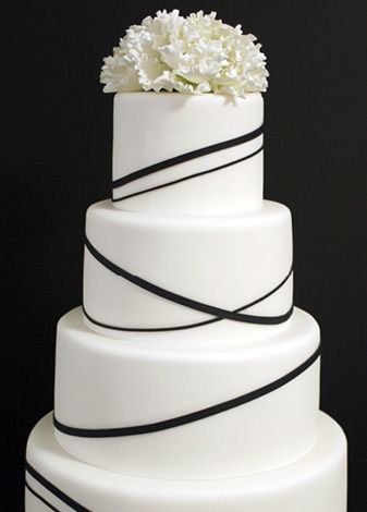 Wedding Cakes Simple, Wedding Cake Simple Elegant, Cakes Simple, Wedding Cake Navy, Black And White Wedding Cake, Wedding Cakes Elegant, Creative Wedding Cakes, Purple Wedding Cakes, Black Wedding Cakes