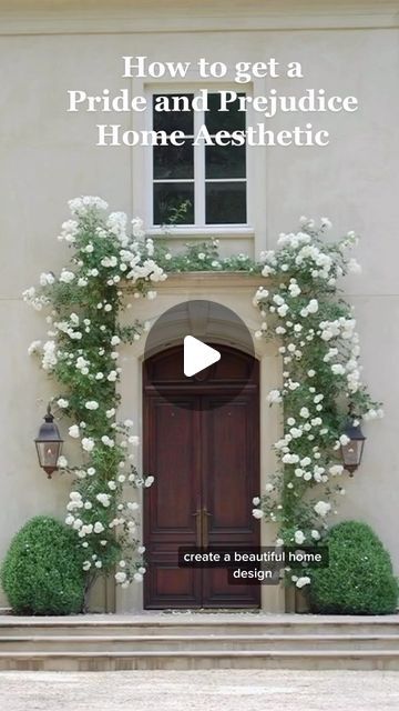 Mia Volk on Instagram: "On today’s Nerdcore home series we are tackling the 2005 rendition of pride and prejudice! Let’s create an updated english cottage estate, with lots of beautiful romantic Georgian accents. #homedecor #homedesign #homesweethome #nerdcore #homestyle #homeinterior #homeinspiration  #nerd #nerdlife #decor #decorideas #prideandprejudice #georgianhouse #cottage #cottagecore #cottagestyle" Pride And Prejudice Decor Home, Pride And Prejudice Interior Design, Pride And Prejudice Decor, Pride And Prejudice House, Cottage Estate, Queen Anne House, Beautiful Home Designs, Georgian Homes, English Cottage