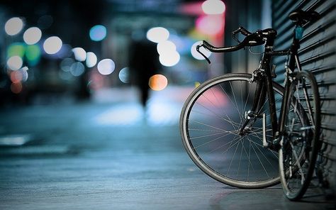 bicycle  bokeh lights Bicycle Wallpaper, Bicycle Photography, Hd Wallpapers For Laptop, Hd Wallpapers For Pc, Laptop Wallpaper Desktop Wallpapers, Backgrounds Hd, Laptop Backgrounds, Image Nature, Iphone Black