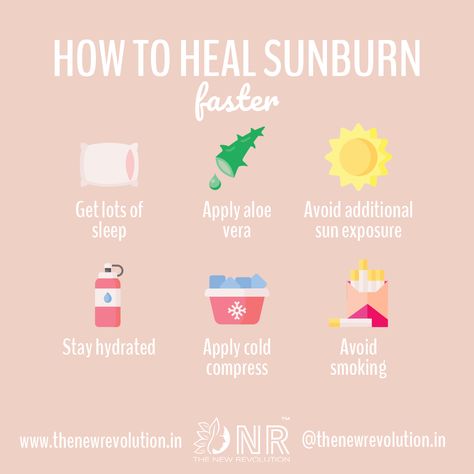 How To Heal Sunburn Fast, Heal Sunburn Fast, Sunday Selfcare, Get Rid Of Sunburn, Skin Notes, Bruji Tips, Heal Sunburn, Natural Remedies For Sunburn, Selfcare Routine