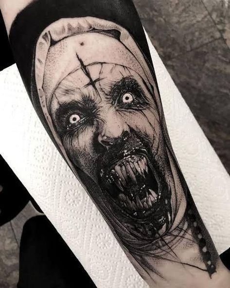 Portrait Tattoo Sleeve, Memorial Tattoo Ideas, Satanic Tattoos, Bio Organic Tattoo, Forearm Tattoo Quotes, Horror Movie Tattoos, Organic Tattoo, Mexican Art Tattoos, Cool Tattoo Drawings