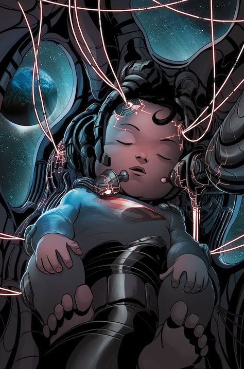 Baby Kal-El. Justice Marvel, Art Dc Comics, Superman Story, Superman Gifts, Supergirl Superman, Dc Superman, Superman Family, Kal El, Superman Art