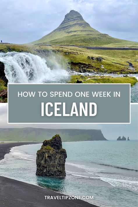 Iceland is a place where you’ll find a wealth of natural attractions. Iceland is a land of extraordinary colors and shapes. In the following article, you can read the itinerary for a 7-day trip to Iceland. We have created an itinerary that we have tried out ourselves. The 7-day round trip takes you around Iceland, visiting the most important destinations. The itinerary gives you tips and ideas to make the most of your trip to Iceland. So let’s see what you can see during a week in Iceland. Iceland Places, Ring Road Iceland, Iceland Travel Itinerary, Iceland Summer, Iceland Vacation, Travel Iceland, Iceland Travel Guide, Iceland Travel Tips, Iceland Itinerary