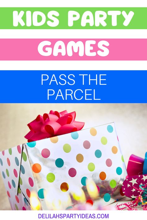 Kids Party Games Pass the parcel Pass The Parcel Game Bluey, Pass The Parcel Ideas, Pass The Parcel Game, Party Games Group, Preschool Birthday, Pass The Parcel, Group Party, Adult Party Games, Game Pass